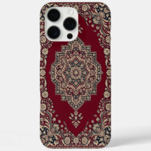 Étui de téléphone Tapis Rouge Persan Classique – M