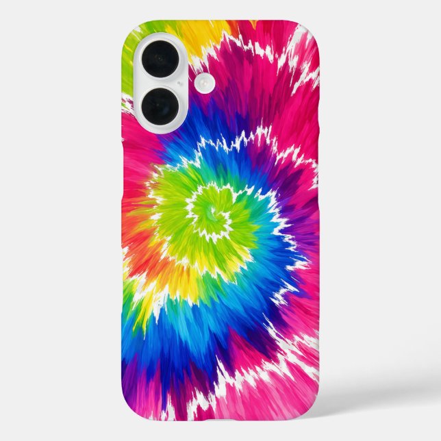Étui de téléphone Tie Dye Coloré (Verso)