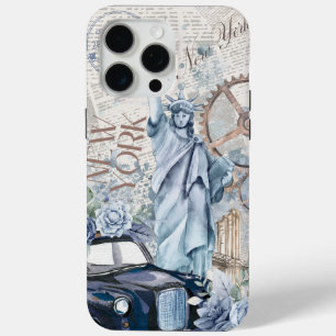 Étui de téléphone vintage New York