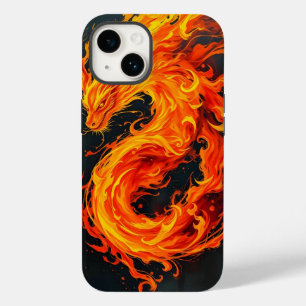 Étui dragon de feu
