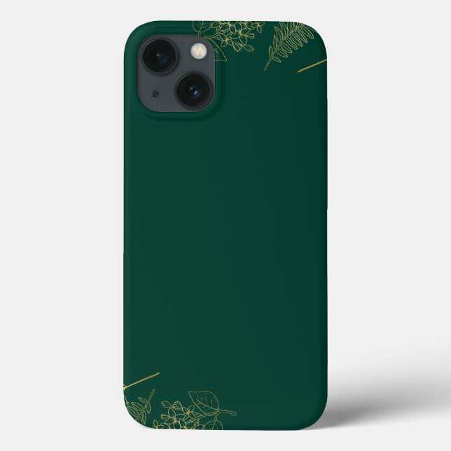 Étui élégant Case-Mate Barely There Apple vert (Verso)