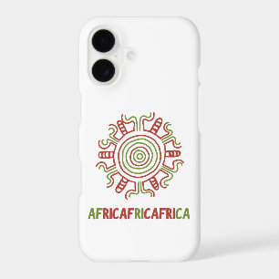 Étui élégant pour Apple 17 avec impression Afrique