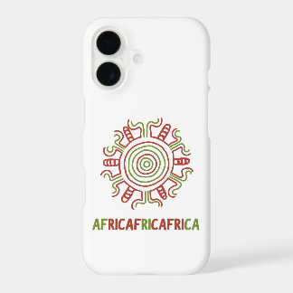Étui élégant pour Apple 17 avec impression Afrique