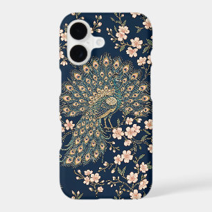 Étui Fleur de Cerisier Paon iPhone 17