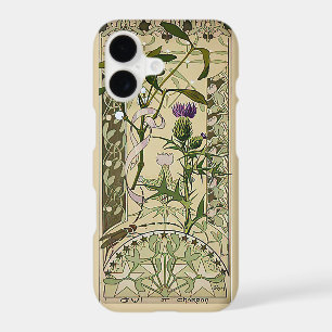 Étui Fleurs de Chardon Écossais Art Nouveau-