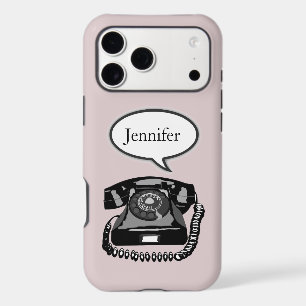 Étui Fun Retro Vintage Téléphone pour iPhone / iPa