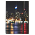 Belle New York Night Lights Reflecting River