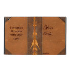 Caisse vintage d'air d'iPad de livre