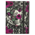 Crâne gothique victorien de dentelle avec des