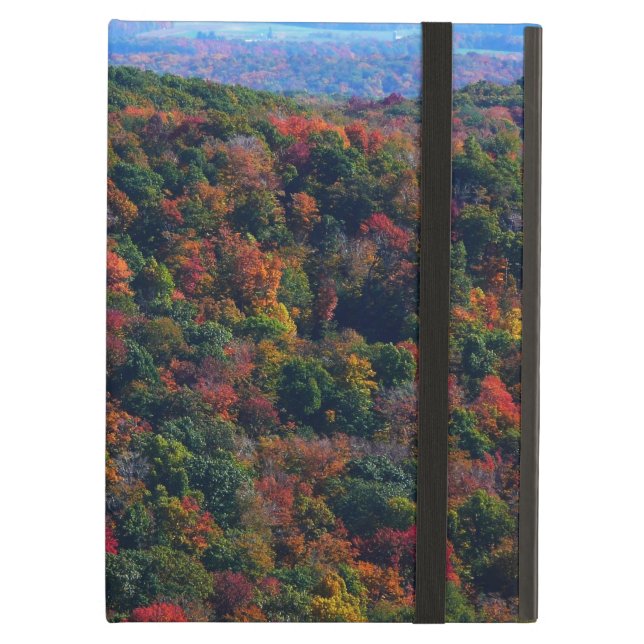 Étui iPad Air Montagnes des Appalaches à l'automne (Devant fermé)
