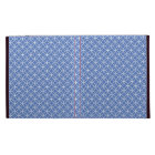 Motif bleu de cercles de bigorneau