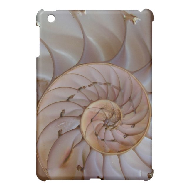 Étui iPad Mini Nautilus chambré (Dos)