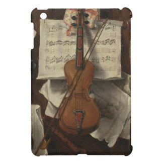 Étui iPad Mini Sebastiano Lazzari Trompe - Violin and Music Notes