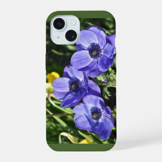 Étui iPhone15 Fleurs de Violette de Jardin