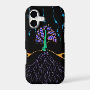 Étui iPhone5 Arbre Fluorescent