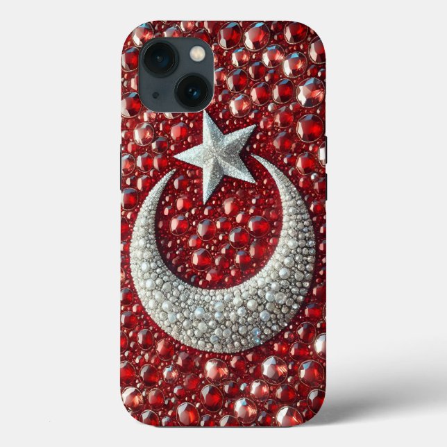 Étui iPhone 13 Case-Mate avec les couleurs turques (Verso)