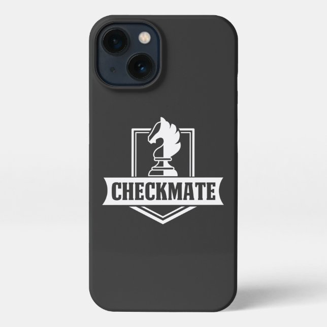 Etui iPhone 13 Chess Club Checkmate Chess Move Coque iphone (Verso)