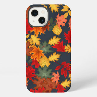 Etui iPhone 13 Coque iphone 13 pour feuillage d'automne feuilles