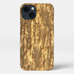 Etui iPhone 13 Coque iphone Camo écorce d'or