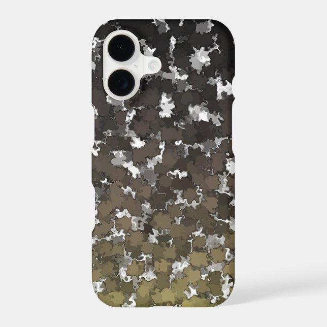 Etui iPhone 13 Coque iphone Camo Feuille écarse (Verso)