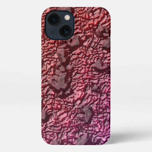 Etui iPhone 13 Coque iphone Camo Lava Molten (Verso)