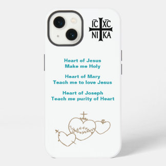 Etui iPhone 13 Coque iphone du Rosaire des Coeurs