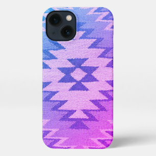 Etui iPhone 13 Coque iphone du sud-ouest - Bleu clair et violet