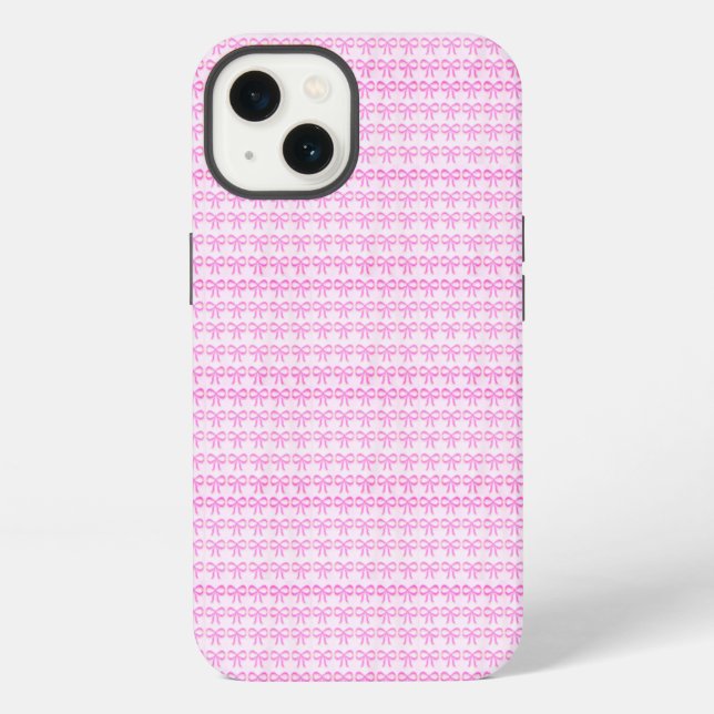 Etui iPhone 13 Coque Pink Bows iPhone 13 (Verso)