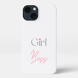 Etui iPhone 13 Fille Boss Design coque iphone cadeau pour elle