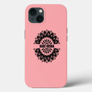Etui iPhone 13 Hare Krishna art iPhone / coque ipad