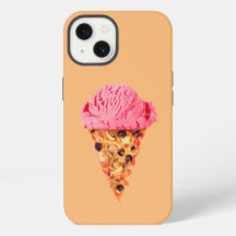 Pizza crème glacée Coque-Mate coque iphone