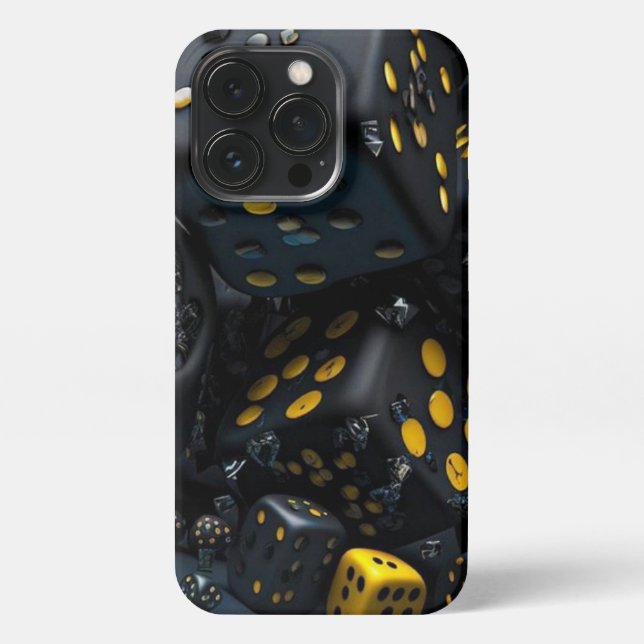 Etui iPhone 13 Pro Ludo Dice coque iphone (Verso)