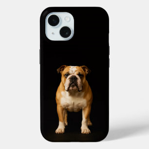 Étui iPhone 15 Black 4 Luxe, Bulldog Stamina