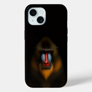 Étui iPhone 15 Case-Mate Black 4 Luxe, Mandrill Si