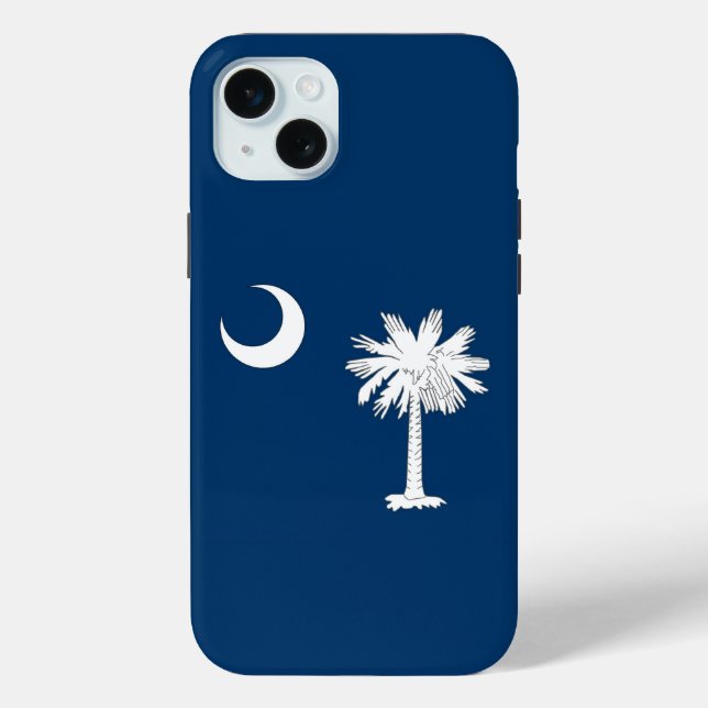 Étui iPhone 15 Plus Case-Mate, drapeau de Caroline (Verso)