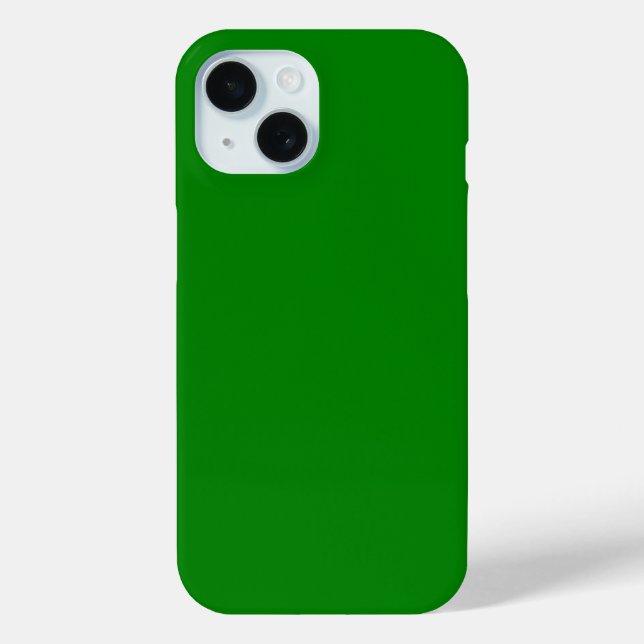 Étui iPhone 15 vert (Verso)
