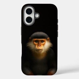 Étui iPhone 16 Case-Mate Black 4 Luxe, Langur Douc