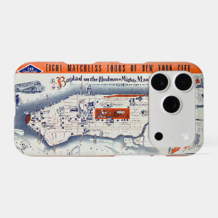 ÉTUI IPHONE 17 ART MCM CARTE DE LA VILLE DE NEW YO