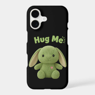 Étui iPhone 17 Black Hug Me Bunny