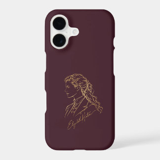 Étui iPhone 17 Burgundy par The Hintons Beth Gold