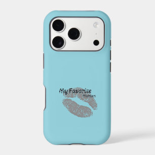 Étui iPhone 17 pour Mon Humain Préféré – Lèvres Ro