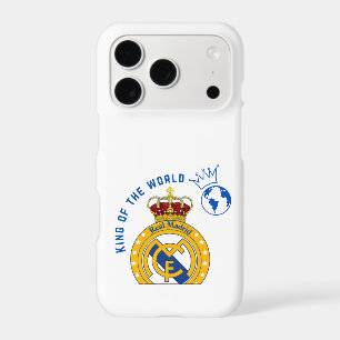 Étui iPhone 17 Pro Real Madrid Roi du Monde