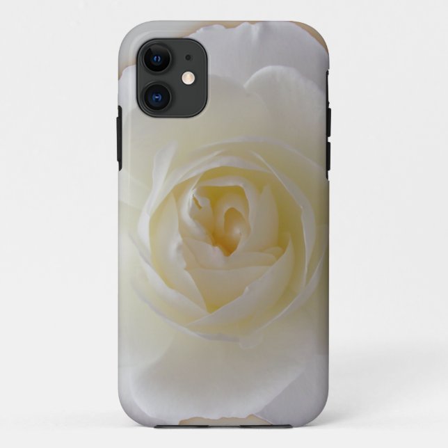 Étui iPhone 5 Rose Blanche Classique Étui iPhone (Dos)