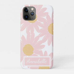 Étui iPhone à fleurs personnalisé