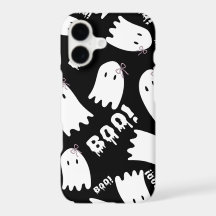 Étui iPhone à motif de nœuds fantômes mignons effr
