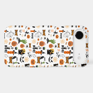Étui iPhone à motif effrayant et mignon pour Hallo