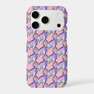 Étui iPhone à motif psychédélique Hearts Upon Hear
