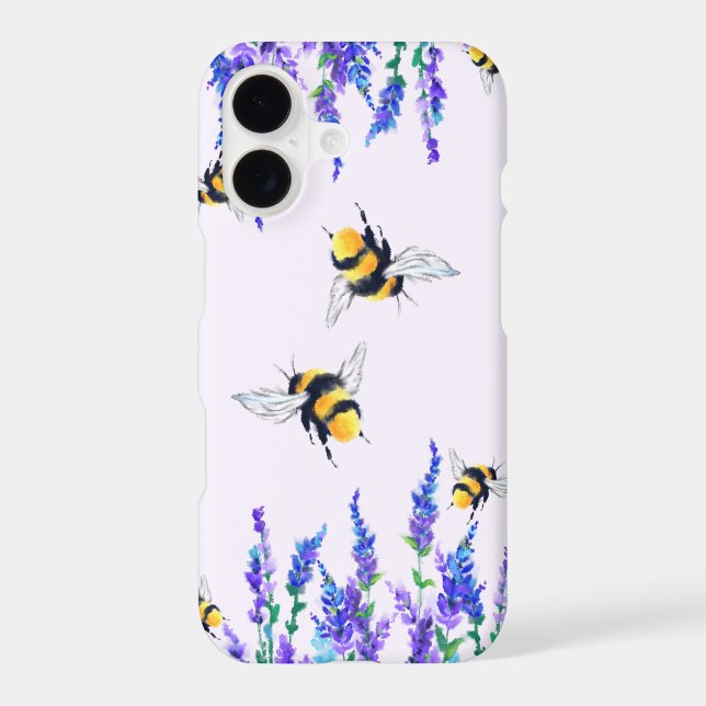 Étui iPhone abeilles de printemps (Verso)