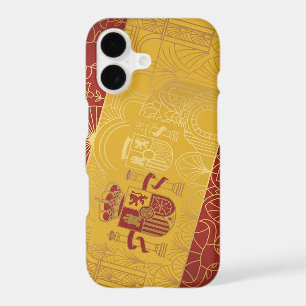 Étui iPhone Art Déco Drapeau du patrimoine espagno