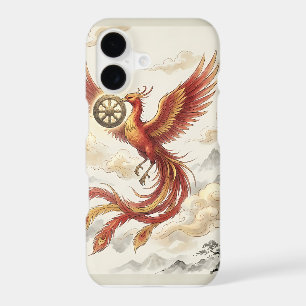 Étui iPhone artistique Dragon chinois et Roue du D